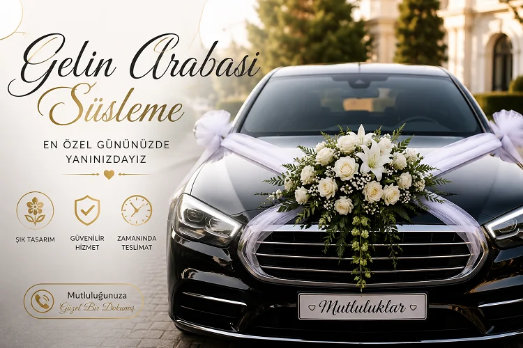 Şanlıurfa Gelin Arabası Süsleme